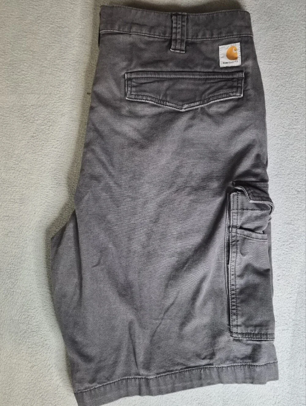 Carhartt Grey Cargo Shorts With a Relaxed fit size mens 38W